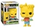 FUNKO POP TELEVISION HUGO SIMPSONS 1262 IRMÃO BART THE SIMPSONS TREEHOUSE OF HORROR