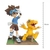 BONECO FIGURA TAICHI E AGUMON BANPRESTO DIGIMON BANDAI