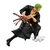 BONECO FIGURA RORONOA ZORO BANPRESTO BATTLE RECORD COLLECTION ONE PIECE BANDAI - comprar online