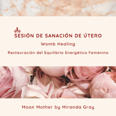 SESIÓN DE SANACIÓN DE ÚTERO- Restauración del equilibrio energético femenino (Healing)