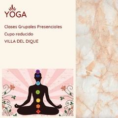 YOGA- Clases Grupales Presenciales- Villa del Dique CBA