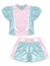 14649 CONJUNTO BLUSA E SHORTS CATA-VENTO