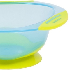 Pratinho Bowl com Ventosa Azul Buba - Baby Bel Kids