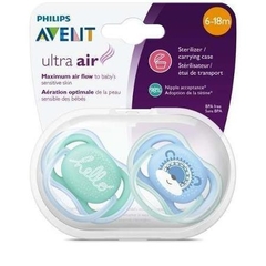 Chupeta Ultra Air 2 unid 6-18m Avent - comprar online