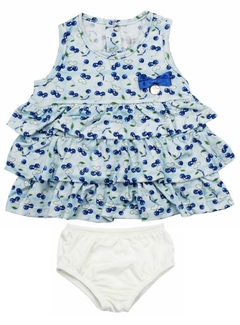 Vestido com Calcinha Blueberry Tam GG - Mini Bear