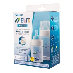 Kit 2 Mamadeiras Classic Anticólica Avent 125/260ml na internet