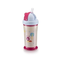 Copo Playful Brilha no Escuro Rosa Fisher Price 240ml