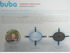 Espelho Retrovisor para Banco Traseiro Buba na internet