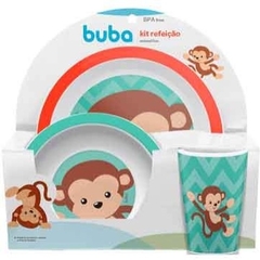 Kit Refeição Animal Fun Macaco - Buba