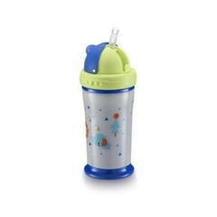 Copo Playful Brilha no Escuro Azul Fisher Price 240ml