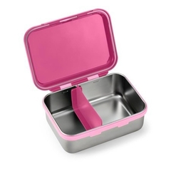 Bento Box Aço Inox Hot & Cold Fisher Price Rosa 800ml - comprar online