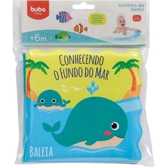 Livrinho de Banho Conhecendo o Fundo do Mar Buba - comprar online