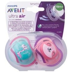 Chupeta Ultra Air 18m+ 2und Avent - comprar online