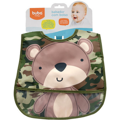 Babador com bolso Ursinho Buba - comprar online