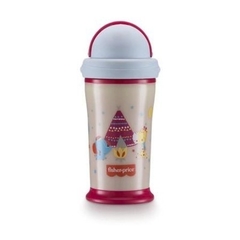 Copo Playful Brilha no Escuro Rosa Fisher Price 240ml na internet