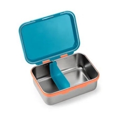 Bento Box Aço Inox Hot & Cold Fisher Price Azul 800ml - comprar online