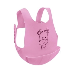 Babador de Silicone com Cinta Girafinha - Buba