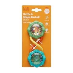 Chocalho Rattle e Shake Barbell Verde Bright Stars - comprar online