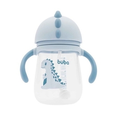 Copo Dino com alça Azul Buba 240ml - comprar online