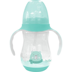 Copo com alça ursinho Azul 250 ml Buba