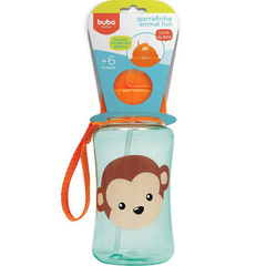 Garrafinha Animal Fun 400 ml Macaco Buba - comprar online