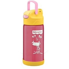 Copo Térmico Aço Inox Hot Cold 400ml Rosa Fisher Price