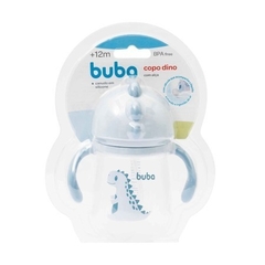 Copo Dino com alça Azul Buba 240ml na internet