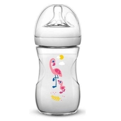 Mamadeira Avent Pétala Flamingo 260ml