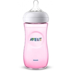 Mamadeira Avent Pétala Rosa 330ml