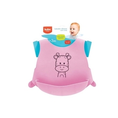 Babador de Silicone com Cinta Girafinha - Buba - Baby Bel Kids