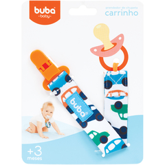 Prendedor Universal de Chupetas Carrinho Buba