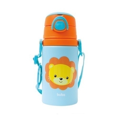 Garrafinha de Alumínio Animal Fun Leão Buba 400ml