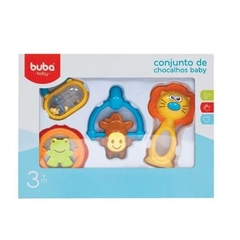 Conjunto de Chocalhos Baby 3m+ - Buba