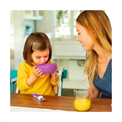 Tigela de Silicone Lilás Munchkin - comprar online