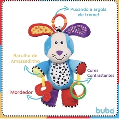 Cachorrinho Atividades de Pelúcia Baby Treme Treme com Mordedor Buba - comprar online