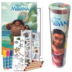 Tubo Histórias para Colorir - Disney Moana 3m+