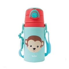 Garrafinha de Alumínio Animal Fun Macaco Buba 400 ml