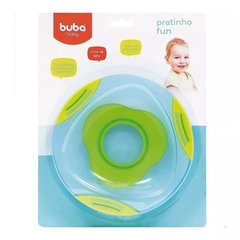 Pratinho Fun com Ventosa Azul Buba - comprar online