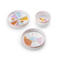 Kit 3 pratinhos Multikids Nhac Nhac Pet Buddies Multikids - Baby Bel Kids