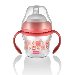 Copo de transição + bico extra Fisher Price Rosa 150ml