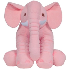 Almofada Elefante Rosa Gigante Buba - 60cm