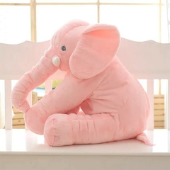 Almofada Elefante Rosa Gigante Buba - 60cm na internet