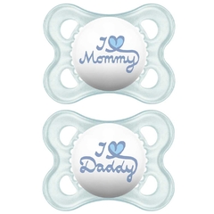 Chupeta Mam Original Mom & Dad 0-6 m Embalagem Dupla