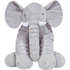 Almofada Elefante Cinza Gigante Buba - 60cm