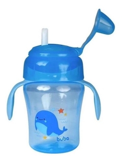 Copo de Treinamento Fundo do Mar Azul 240ml Buba - comprar online