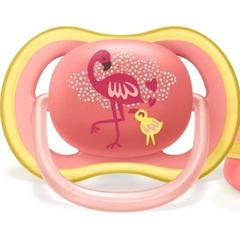 Chupeta Ultra Air 6 a 18 meses Flamingo Avent 1 unid - comprar online