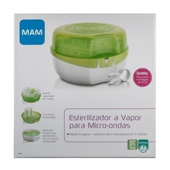 Esterilizador a vapor para Micro-ondas Mam - Baby Bel Kids