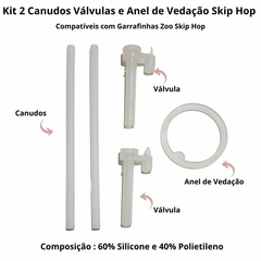 Kit Refil 2 Canudos para Garrafas Zoo Skip Hop - comprar online