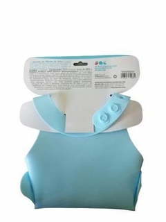 Babador de Silicone com pega Migalhas Rosa/Azul Buba - comprar online