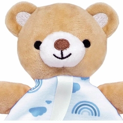 Imagem do Naninha Urso com Prendedor de Chupeta Rosa/Azul Buba